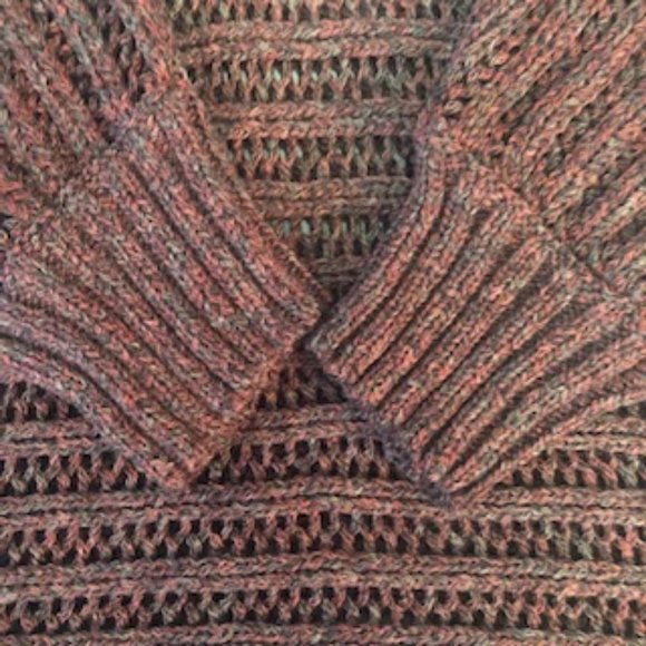 Tribal Open Knit Sweater, Small - Picture 3 of 7